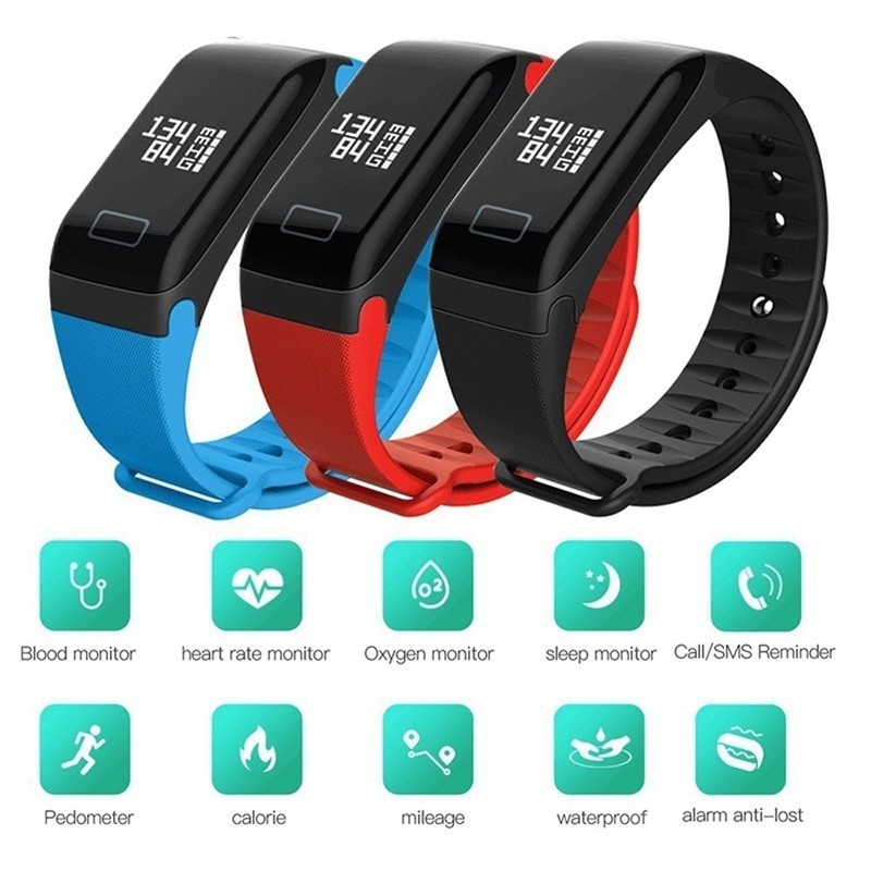 f15 heart rate smart bracelet